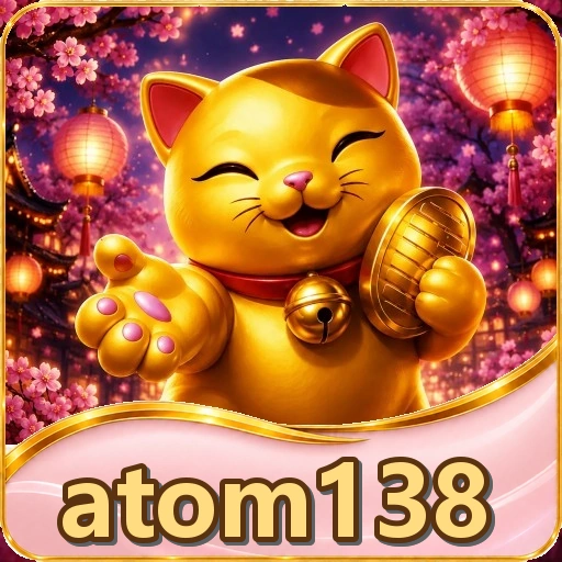 Ikon atom138 untuk langkah pasang APK